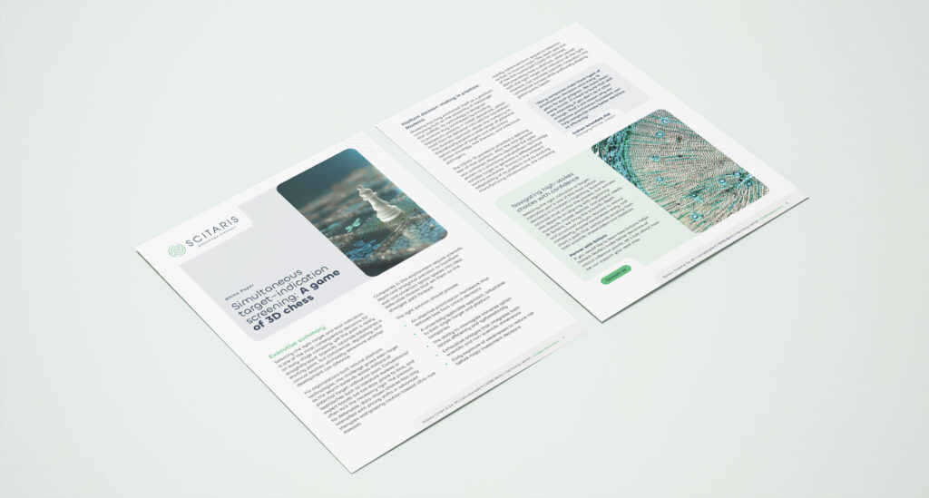 Simultaneous target–indication screening: A game of 3D chess