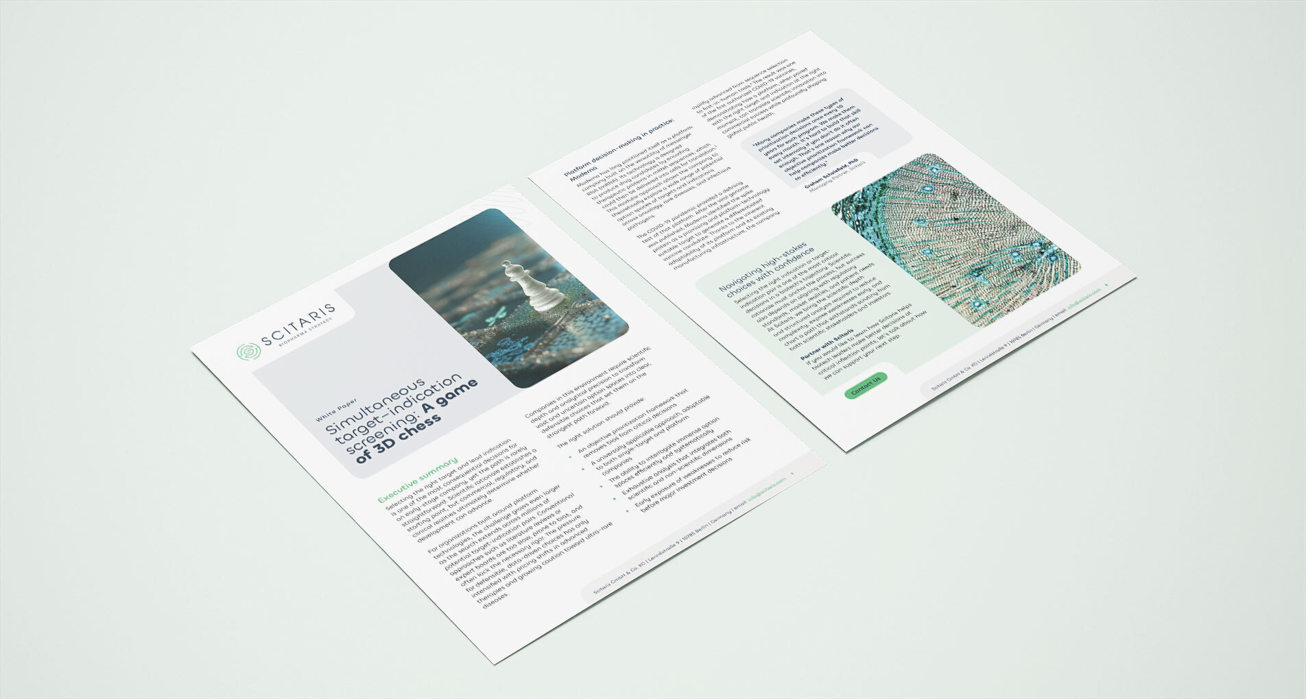 Simultaneous target–indication screening: A game of 3D chess